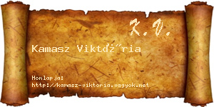 Kamasz Viktória névjegykártya
